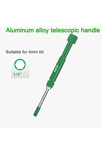 Choice LA619066-lhd LAOA 1/4 screwdriver manual screwdriver head handle bit h...