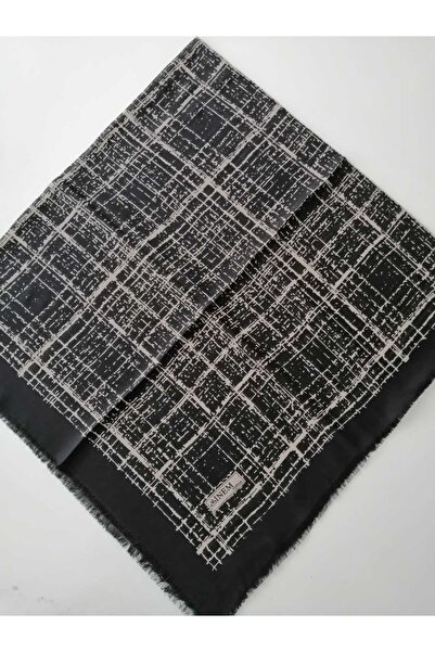 Sinem Flamli Scarf Black-Caramel
