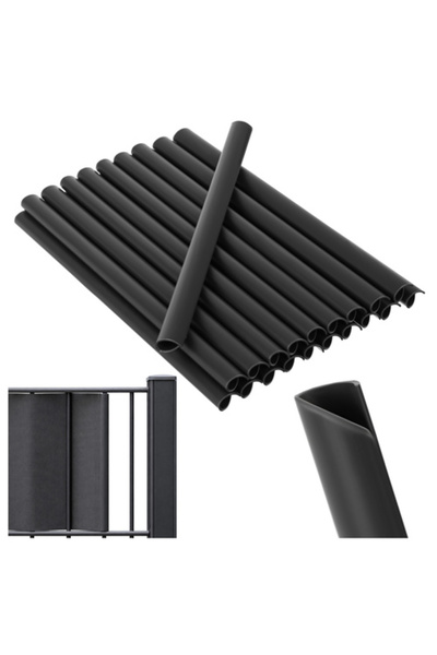 zola Set 20 cleme pentru benzi gard, universale, rezistente raze UV, din PVC,...