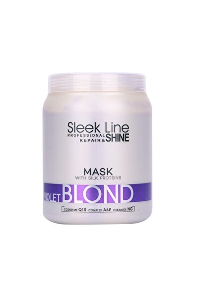 Stapiz Mască de păr pentru neutralizarea tonurilor galbene Stapiz, Sleek Line...