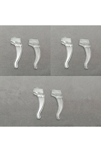 Choice 3 Pairs transparent 3 Pairs Silicone Anti-Slip Eyeglass Hooks - Comfor...