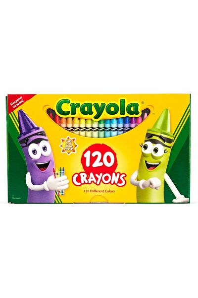 Crayola ® Standard Crayons, Assorted Colors, Box Of 120 Crayons