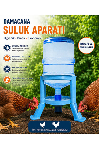 AN-GA AVM Damacana Suluk Aparatı Tavuk, Hindi, Ördek, Kaz Suluğu Akıllı Otoma...