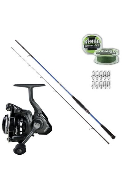 daiwa Samurai 270cm 14-42gr - Okuma Acuador 3000 Spin Olta Seti
