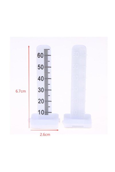Choice one size ●10Pcs White 60mm Height Level Scale Floor Level Pegs For Cem...