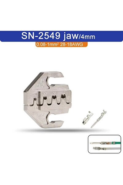 choice2 SN-2549 كماشة تجعيد جديدة من سبيكة SN، عرض الفك 4 مم، 06WF 2549 03H، ...