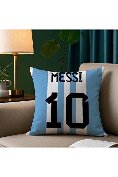 Choice21 z4 30x30cm Footballer M-M-MessiS Pillow Case Short Plush Print Cushi...
