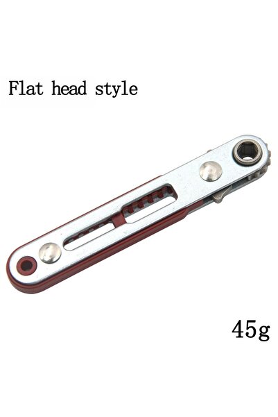 Choice1 Red Flat head style Multifunctional Red Bidirectional Forward Reverse...