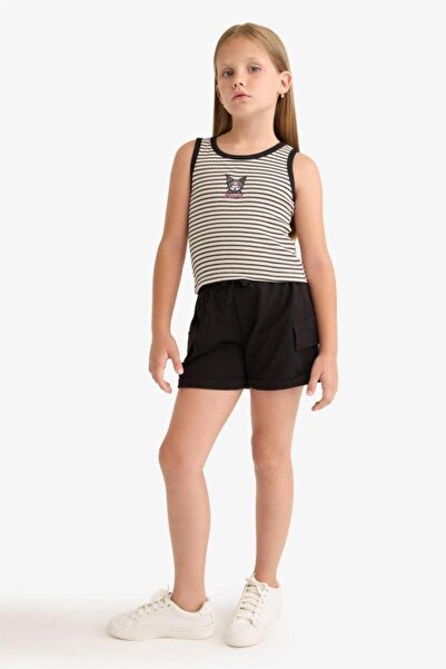 DeFacto Girl Cargo Pocket Shorts B0258a824hs