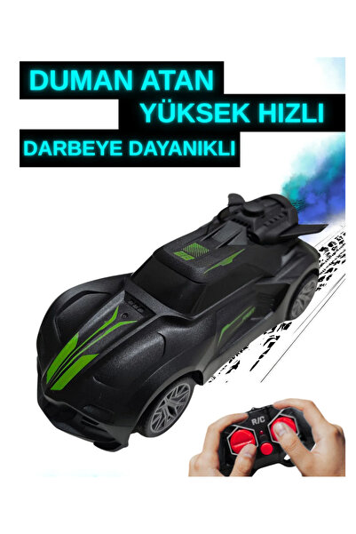 LRS STORE Uzaktan Kumandalı Duman Çıkaran Yarış Arabası Hızlı RC Araba Full F...
