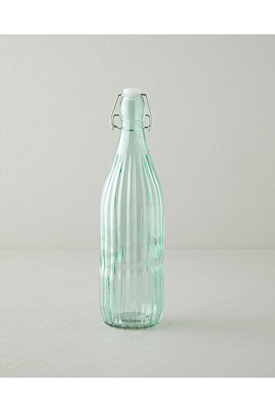 English Home Striatus Cam Şişe 1000 ml Yeşil