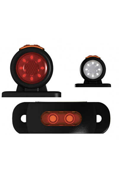Led Light Alex Set 2 x Lumină de marcare LED NEON cu 3 fețe luminoase: alb / ...