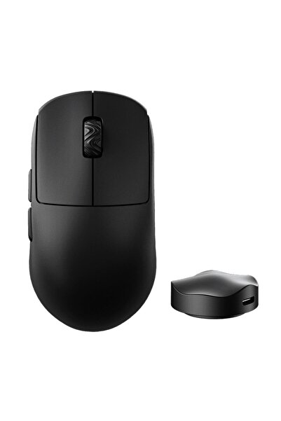 V8 Black 8K Hz Pixart 3950 Sensor Kailh Switch Wireless Symmetrical Gaming Mouse