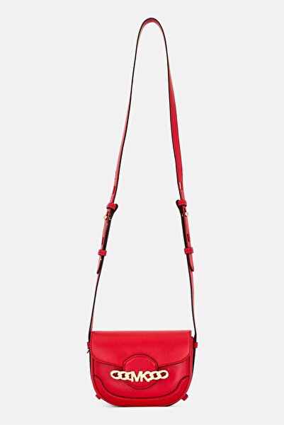 Michael Kors حقيبة كروس بودي نسائية، لون أحمر