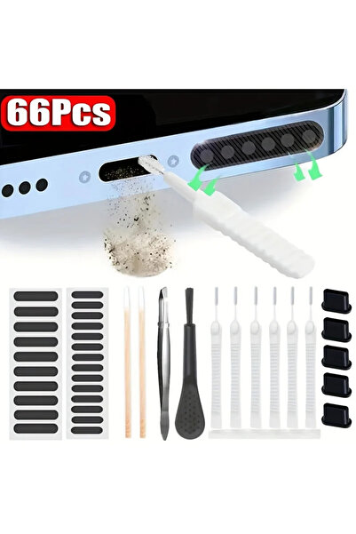 Choice1 66Pcs for Type-C 66pcs Universal Phone Speaker Port Dust Removal Clea...