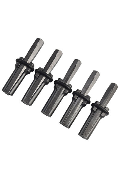 Choice A 5PCS 18mm Metal Rock Stone Splitters Stone Splitter Grey For Splitti...