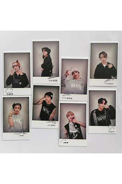 Choice مجموعة بطاقات صغيرة على طراز SKZOO من Stray Kids، 8 قطع، بطاقات بولارو...