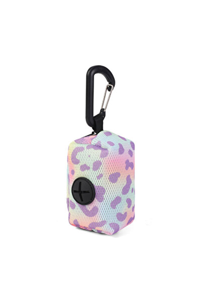 Choice Purple Colorful Print Dog Waste Bag Dispenser Portable Dog Poop Bag Ho...