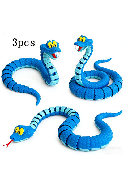 Choice1 Bandai 3pcs 1-3pcs Gary Snake: Zootopia 2 Articulated Simulation Toy ...