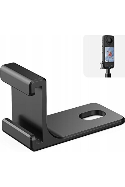 PULUZ Suport adaptor pentru picior ISO de 1/4 inch pentru Insta360 X4/X3/One ...