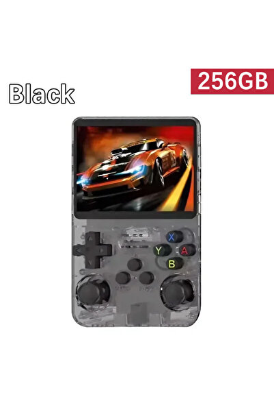 Choice Black-256GB 256G Open Source R36S Retro Game Console - 3.5" IPS Portab...