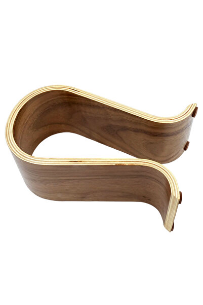 Choice Khaki Desk Wooden Headphones Headset Holder Hanger Display Shelf Rack ...
