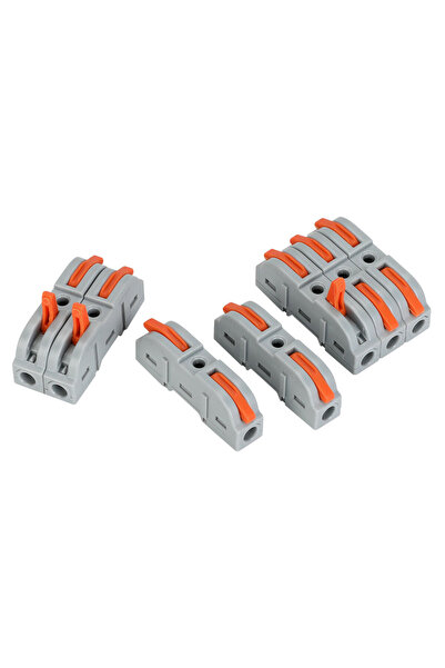 Choice1 50 قطعة (LT-211) موصل أسلاك LT-211 للاتصال السريع 28-12 AWG (0.08-4 م...