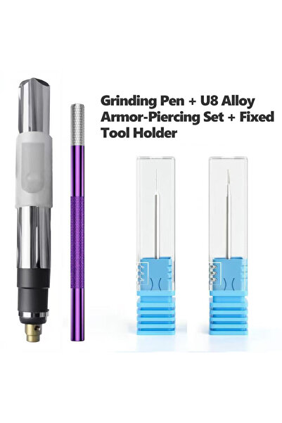 choice2 U8 Full Set A LANRUI U8 Alloy Piercing Sliding Drill Bit for Mobile P...