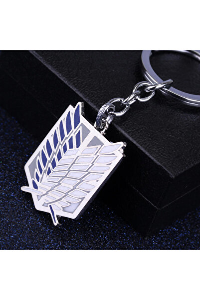 Choice1 Bandai G-75-sliver Anime Attack ON Titan Pendant Decoration Keychain ...
