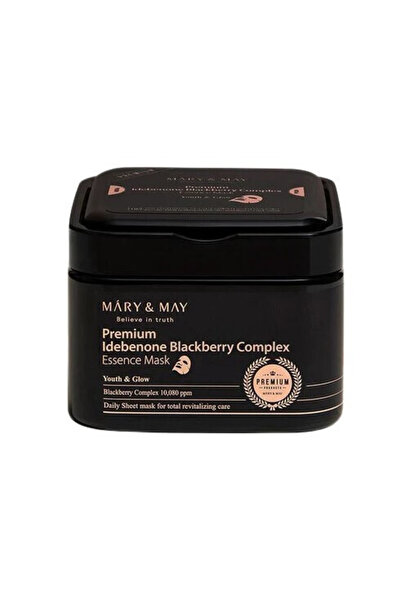 Mary & May Μέρι & Μέι Πρέμιουμ Μάσκα Αμπούλας με Ιδεμπενόν και Σύμπλεγμα Μαύρ...