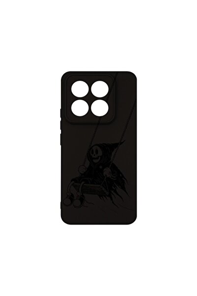 bestcase BestCase Premium Silicone Case, Compatible with Xiaomi 14 Pro, Death...