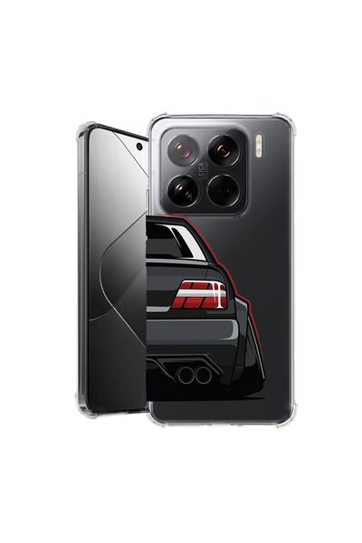bestcase ¬Æ Husa pentru Xiaomi 15 Pro, Anti Shock 1.5MM, Sexy Tail Light E36,...