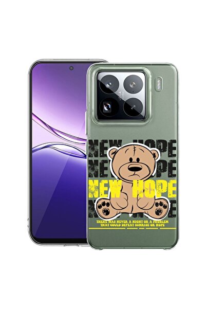 bestcase Διαφανής Λεπτή Θήκη Σιλικόνης Συμβατή με Xiaomi 15 Pro, Teddy Bear N...