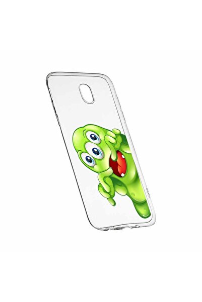 bestcase Husa Silicon, Transparent, Slim, Green Monster, Xiaomi Mi4