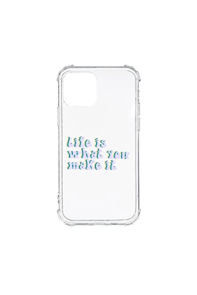 bestcase Husă Antișoc din Silicon Compatibilă cu Xiaomi Mi 11, Viața este cee...