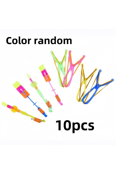 Choice Color random 10pc Glowing Flying Arrows Band Double Flashing Light Fly...