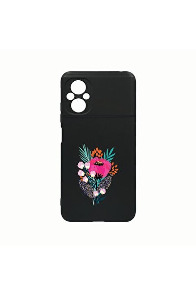 bestcase Husa Silicon, Compatibila Cu Xiaomi Poco M5, Flowers, Rezistenta la ...