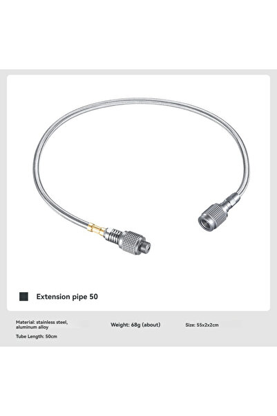 Choice Z16 CAMPINGMOON Z16 Aluminum Alloy Gas Tank Pipe Outdoor Butane Gas Ad...