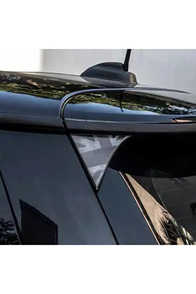 Choice3 Retro Grey Jack 2Pcs Tailfin Spoiler Sticker for BMW Mini Cooper F56 ...