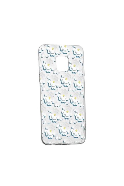 bestcase Husa Daisy - White Flower, pentru Xiaomi Redmi Note 9, rezistenta la...