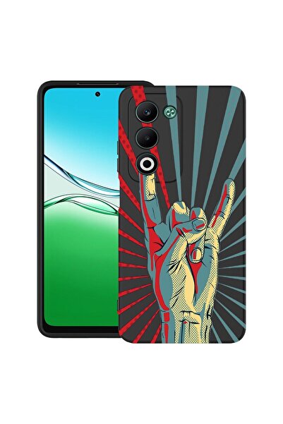 bestcase Θήκη για Xiaomi Redmi 15 4G (171 χιλιοστά) με Σχέδιο Rock Festival, ...