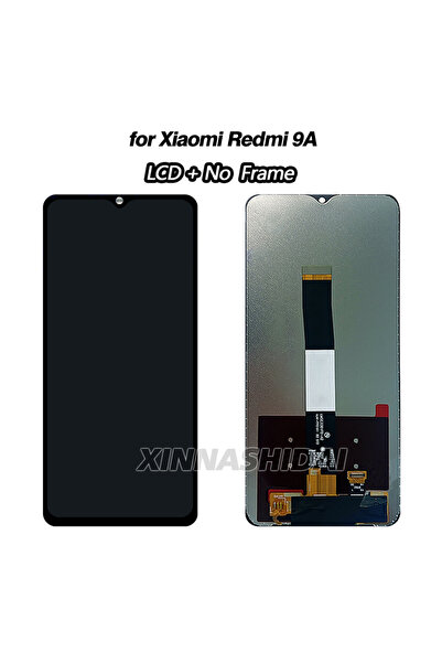 Choice شاشة TFT بدون إطار 6.53 بوصة لهاتف Redmi 9A، شاشة LCD تعمل باللمس لهات...