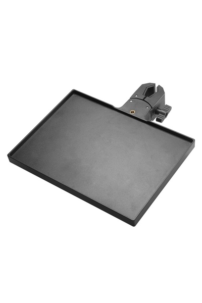 Choice Black Miwayer 1Pc Adjustable Microphone Stand Tray, 225×165mm Sound Ca...