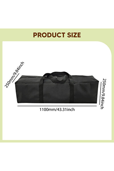 Choice5 110x25x25cm Oxford Cloth Camping Equipment Storage Bag Large Capacity...
