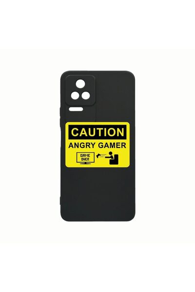 bestcase Husa Silicon, Compatibila Cu Xiaomi Poco M5s, Angry Gamer, Rezistent...