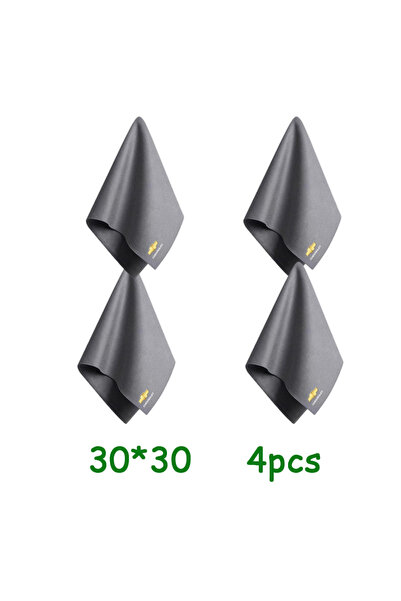 Choice4 30x30cm-4pcs Microfiber Car Cleaning Towels Car Wash Cloth Detailing ...