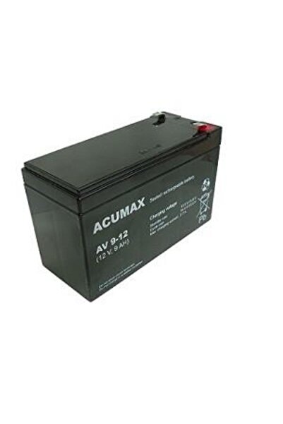 EMU BATERIE 12V 9AH VRLA AV9-12 T2 ACUMAX