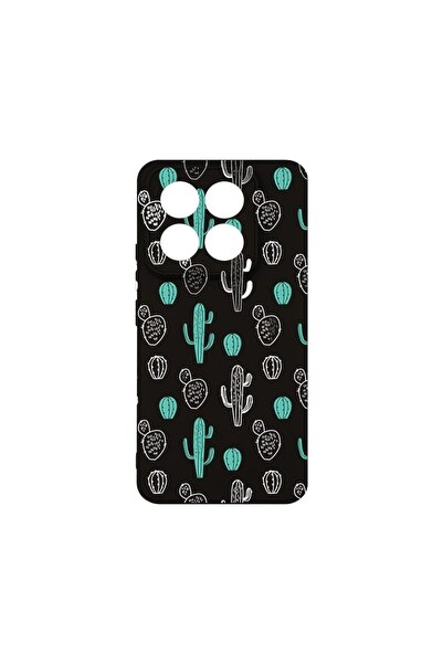 bestcase Husa BestCase¬Æ Premium Silicon, Compatibila Cu Xiaomi 14 Pro, Cactu...