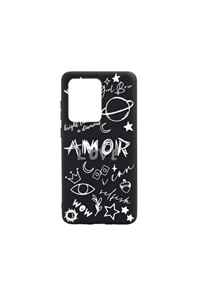 bestcase Тънък силиконов калъф 0.8ММ, съвместим с Huawei P40, Goth Love, Усто...