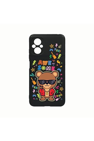 bestcase Husa Silicon, Compatibila Cu Xiaomi Poco M5, Awesome Teddy Bear, Rez...